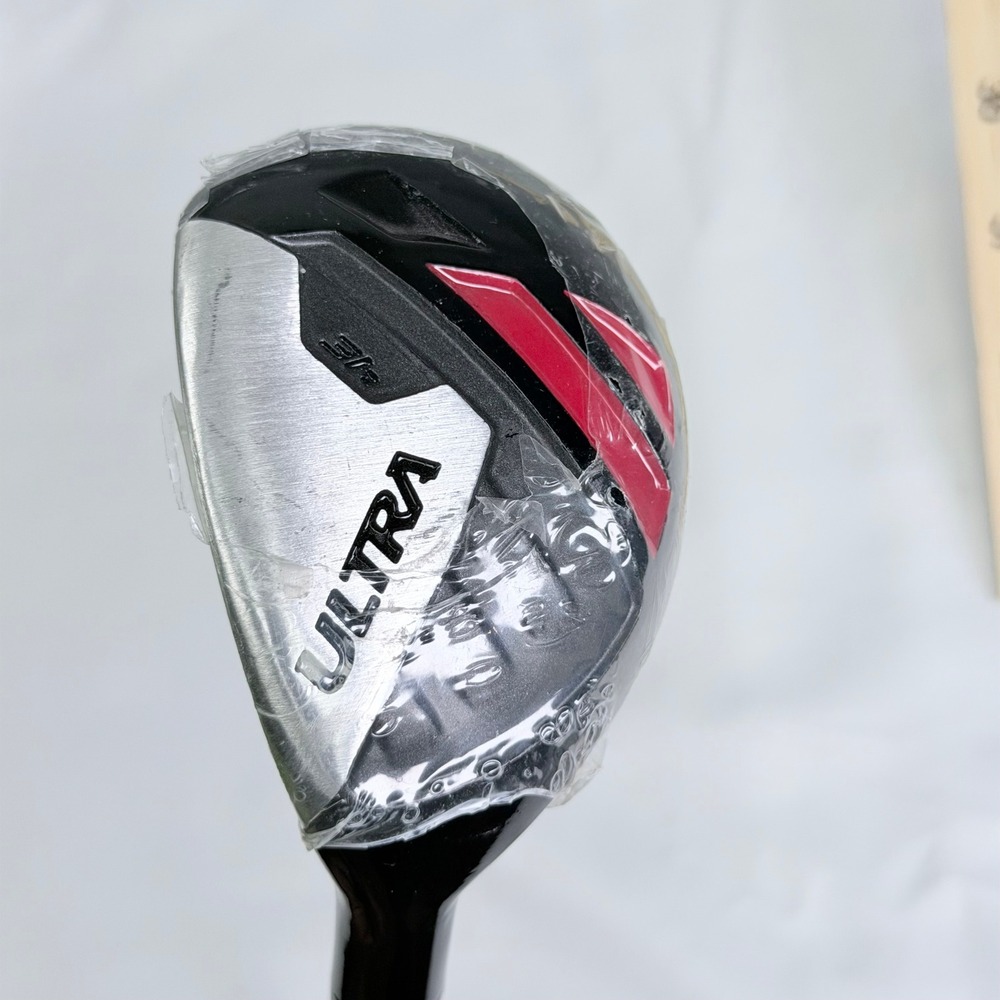 Wilson Ultra BLK 5 Hybrid Golf Club Right Handed Graphite Shaft Black Red 39in - Picture 4 of 6